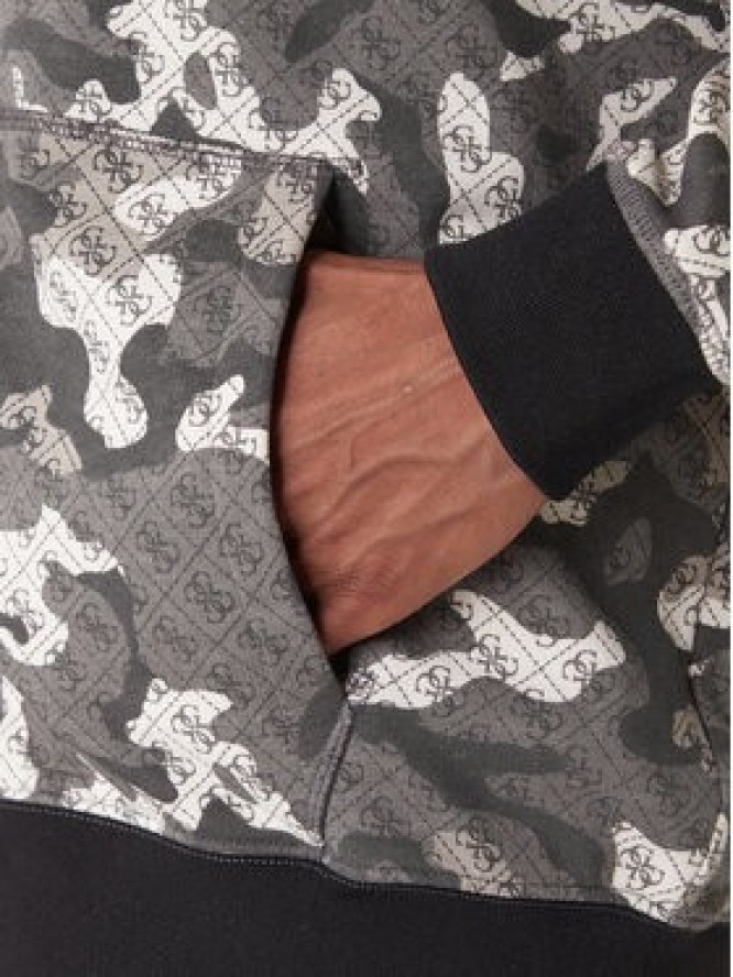 Guess Bluza Z6RQ04 K9YI1 Szary Regular Fit