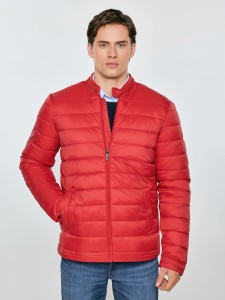 Kurtka męska pikowana czerwona Kamilos 603
