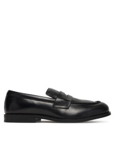 Calvin Klein Półbuty Ess Rubber Penny Loafer Pol Lth HM0HM02025 Czarny