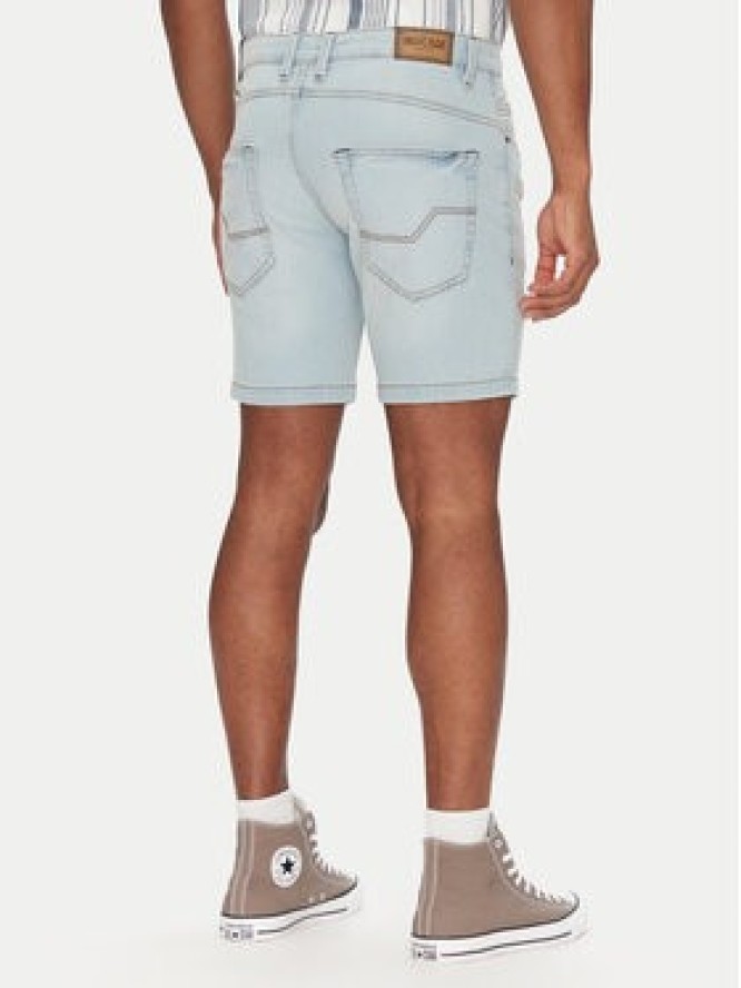 INDICODE Szorty jeansowe Sejer 70-849 Niebieski Slim Fit