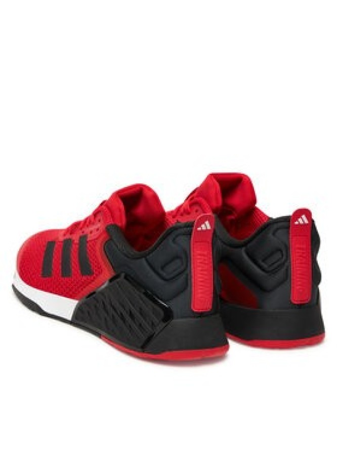 adidas Buty na siłownię Dropset 3 strength training JR1669 Czerwony