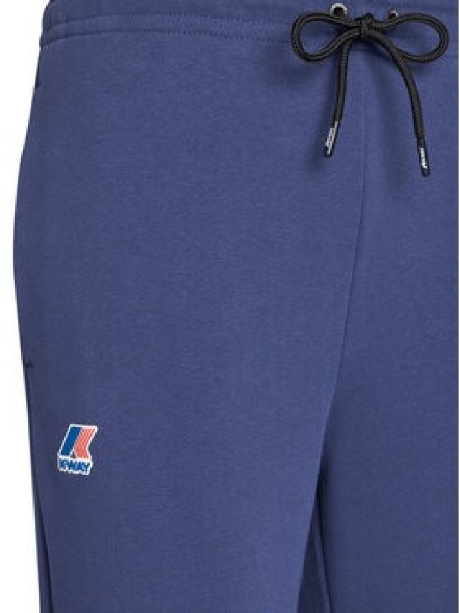 K-Way Spodnie dresowe Bishop K31313W Granatowy Slim Fit