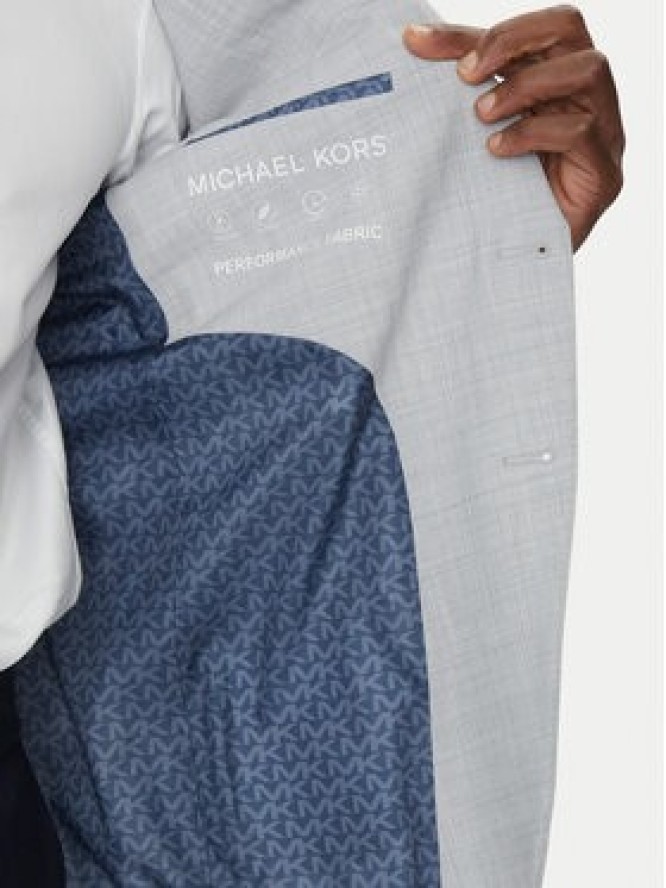 Michael Kors Marynarka MK0SB01025 Szary Slim Fit