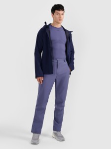 4F Spodnie trekkingowe membrana 10000 męskie - granatowe S