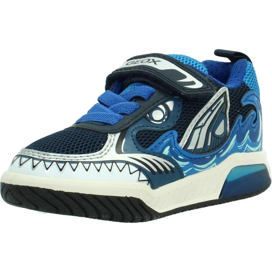 Buty GEOX J INEK BOY Niebieski