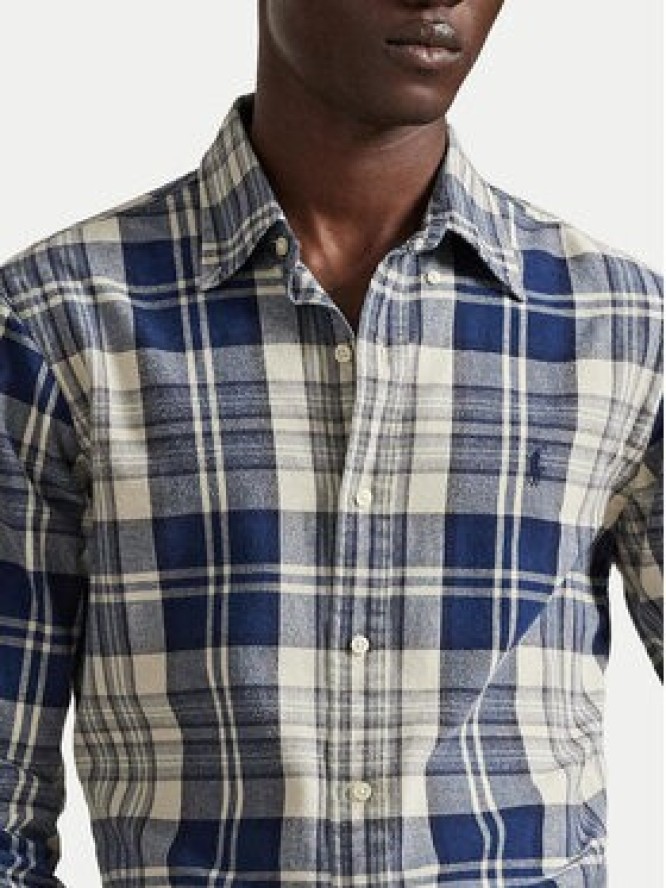 Polo Ralph Lauren Koszula 710953707004 Granatowy Custom Fit