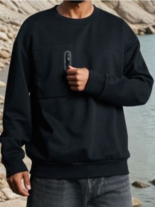 Bluza crewneck - czarny