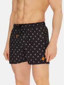 Save The Duck Szorty kąpielowe DW1222M SIPO20 Czarny Regular Fit