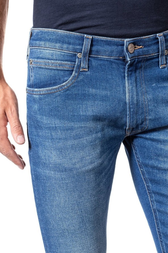 JEANSY MĘSKIE LEE LUKE BROKEN BLUE L719RONK 112119395