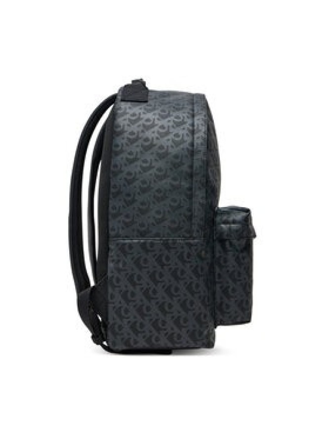 Calvin Klein Jeans Plecak Matte Aop Center Zip Bp 43 LV04G3112G Czarny