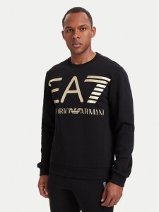 EA7 Emporio Armani Bluza 7M002201 AF27189 MC004 Czarny Regular Fit