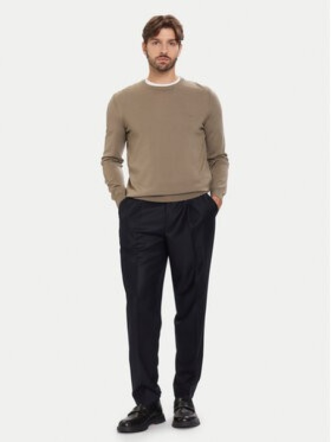 BOSS Chinosy C-Perino 50551829 Niebieski Tapered Fit