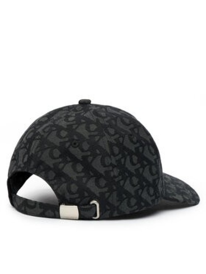 Calvin Klein Czapka z daszkiem Logo Jacquard LV04G5066G Czarny