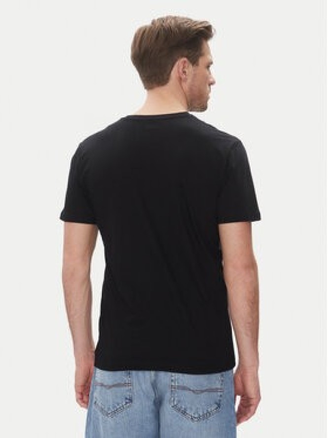 Lee T-Shirt Patch 112367186 Czarny Regular Fit