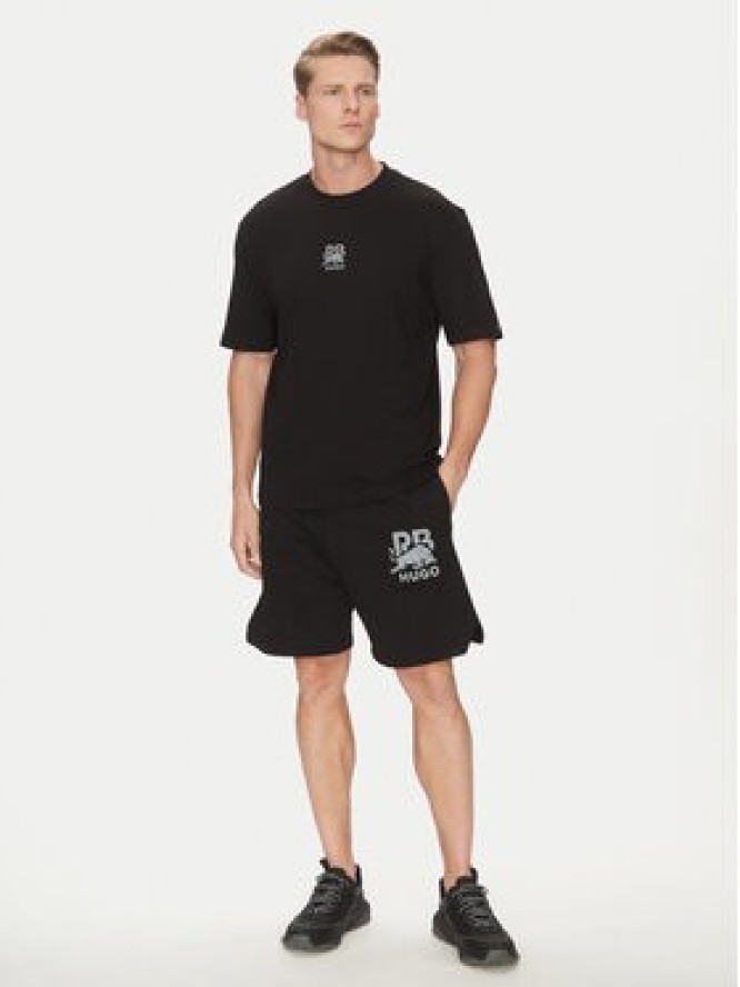 HUGO Szorty sportowe Deswick_RB 50542809 Czarny Regular Fit