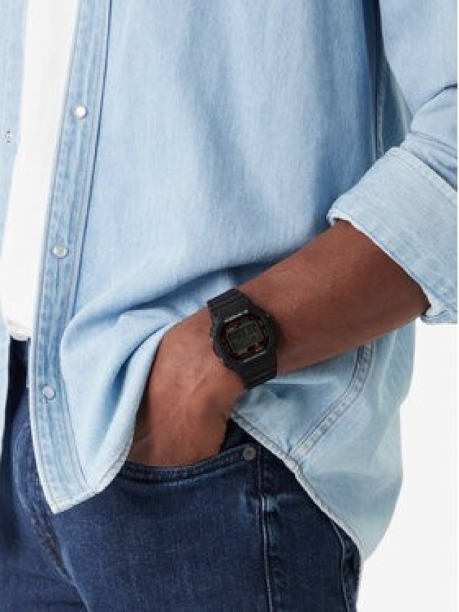 G-Shock Zegarek DW-5600RL-1ER Czarny