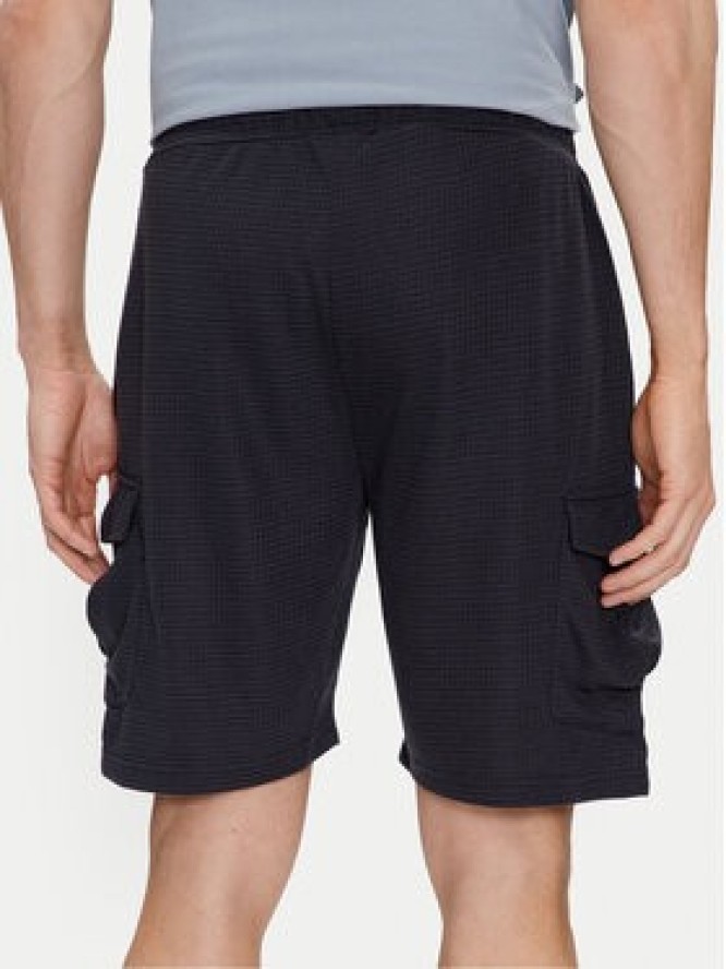 Brave Soul Szorty sportowe MSRT-516FALCO Granatowy Slim Fit