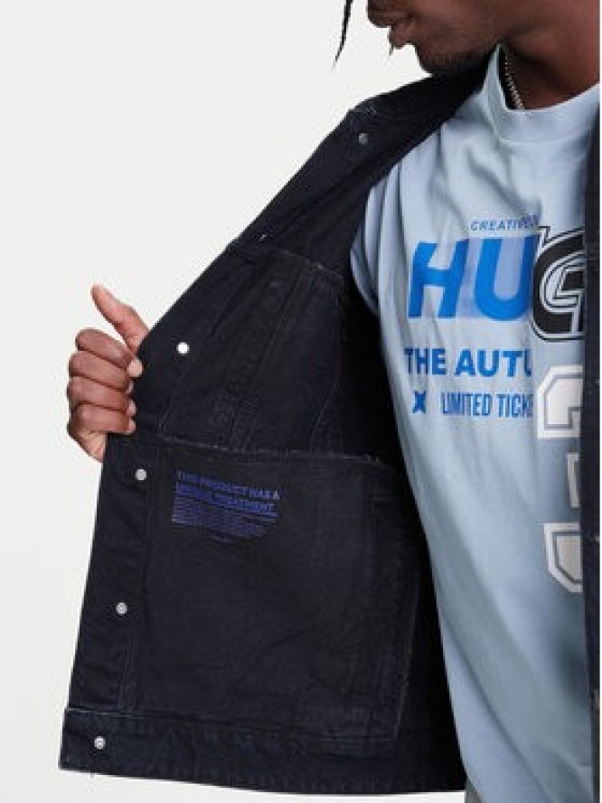 HUGO Kurtka jeansowa Dex 50541714 Granatowy Regular Fit
