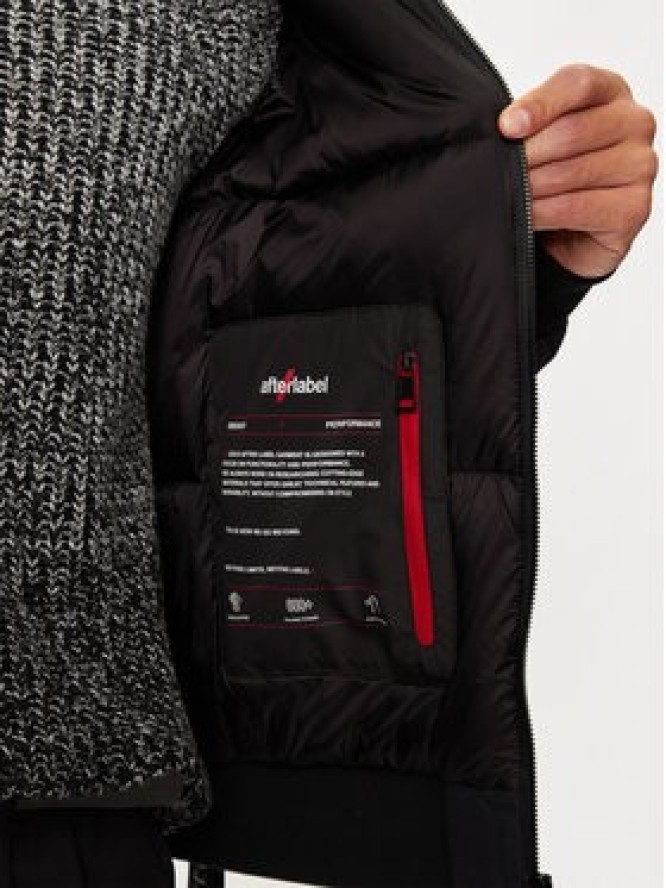After Label Kurtka bomber Francoforte A00005 Czarny Regular Fit