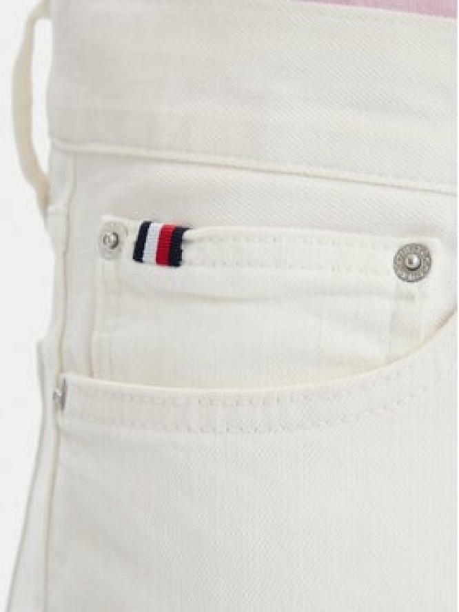 Tommy Hilfiger Jeansy MW0MW42895 Biały Slim Fit