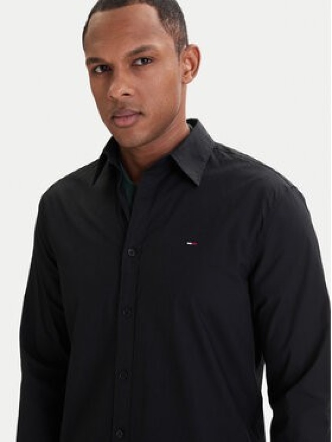 Tommy Jeans Koszula DM0DM22026 Czarny Regular Fit