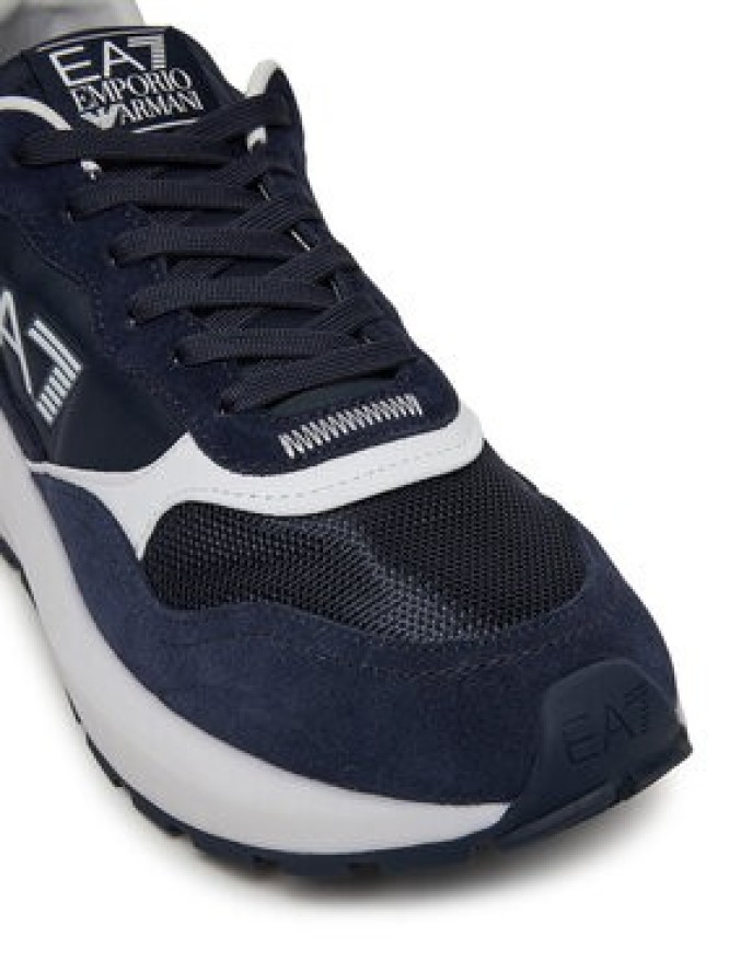 EA7 Emporio Armani Sneakersy X8X186 XK401 U473 Granatowy