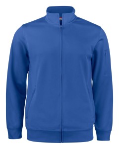 clique Basic Active kardigan rozpinany unisex z poliestru – royal blue