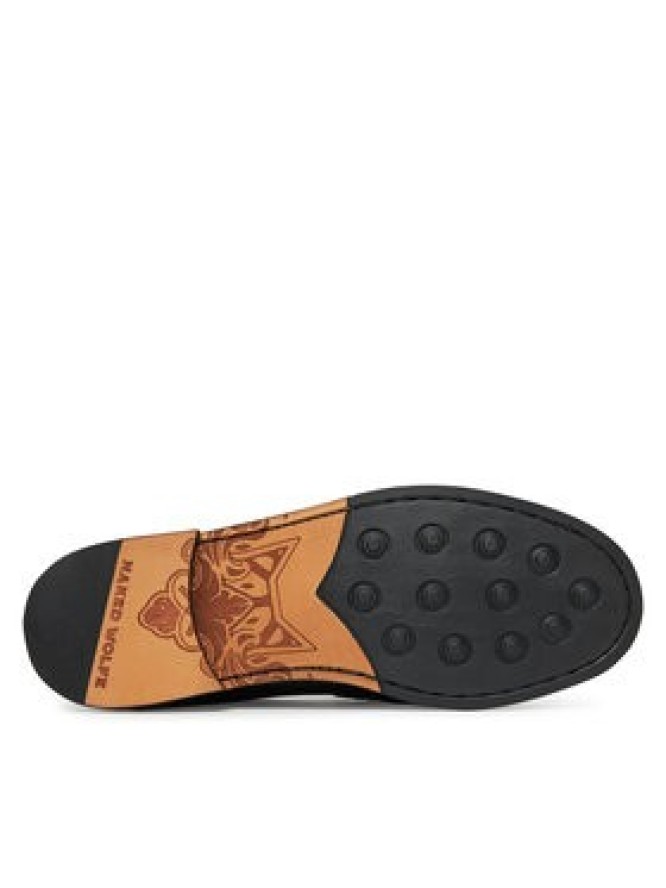 Naked Wolfe Mokasyny Riviera Czarny