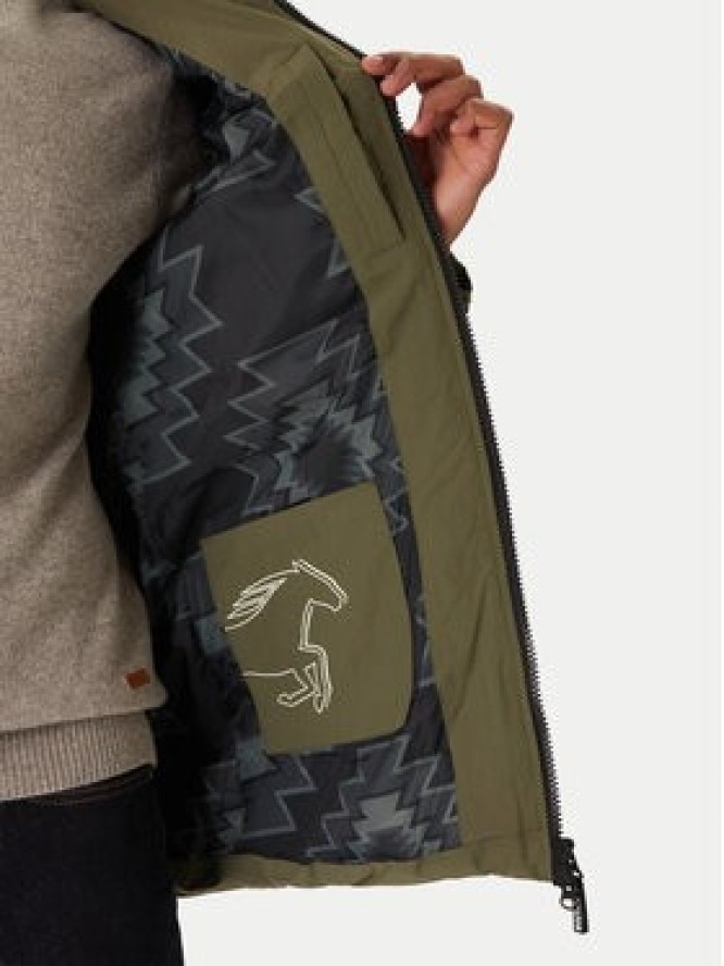 Mustang Kurtka zimowa Oakfield 1016896 Zielony Regular Fit