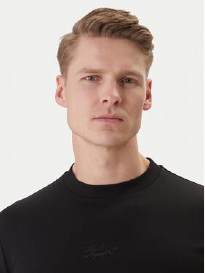 KARL LAGERFELD T-Shirt 755047 562235 Czarny Regular Fit