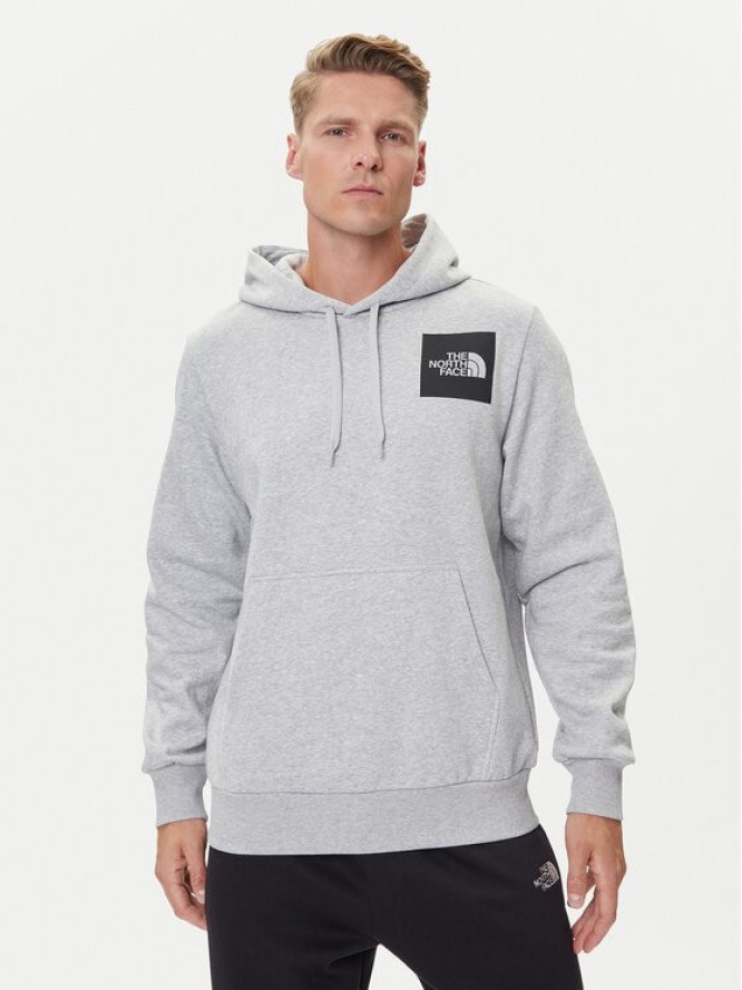 The North Face Bluza Fine NF0A89EU Szary Regular Fit