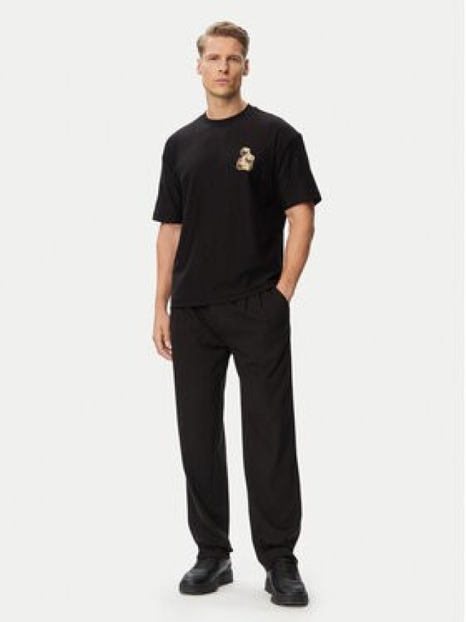 HUGO T-Shirt Detzi 50563795 Czarny Relaxed Fit