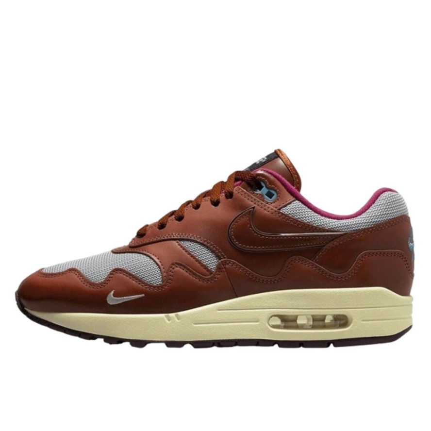 Buty do chodzenia dla dorosłych Air Max 1 Patta Tan Brown