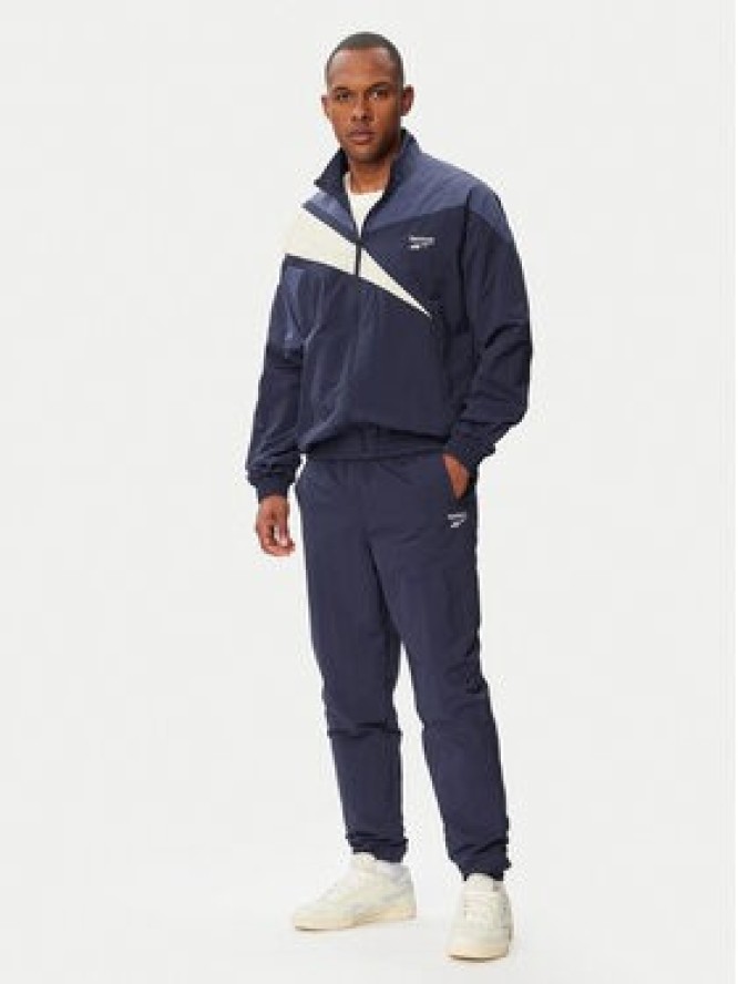 Reebok Bluza Borys RK25720CCM Granatowy Relaxed Fit