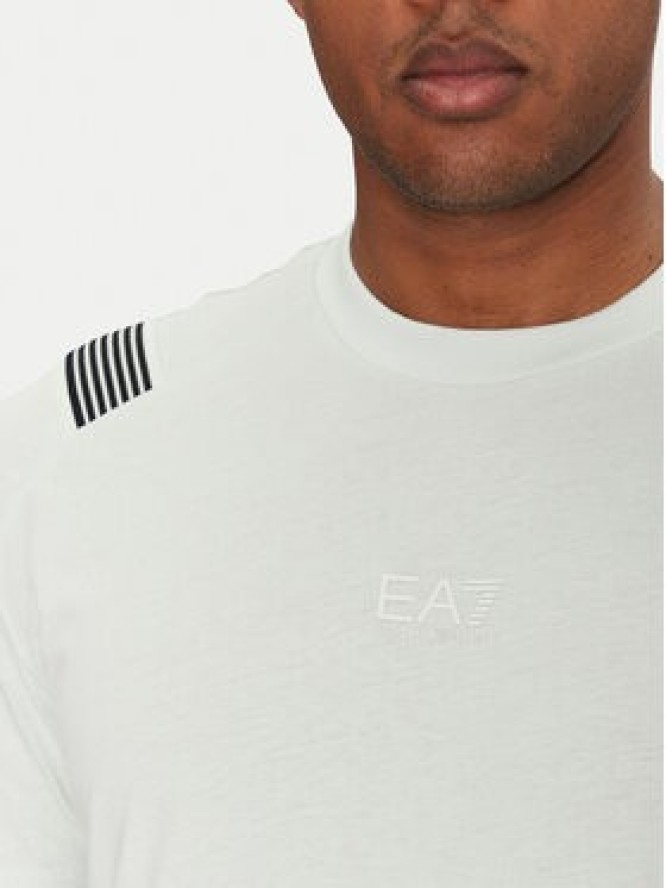 EA7 Emporio Armani T-Shirt 7M000266 AF10375 U9060 Niebieski Regular Fit