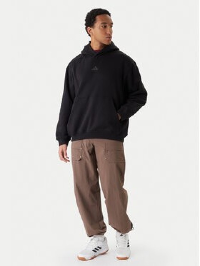 adidas Bluza Power JZ6248 Czarny Oversize