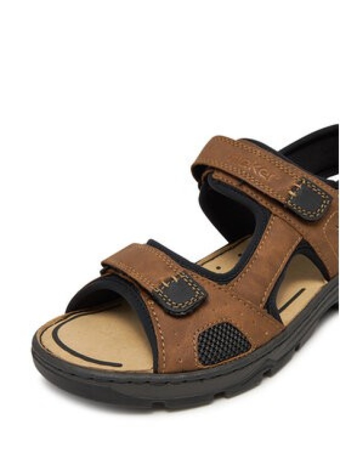 Rieker Sandały 26156-25 Brązowy