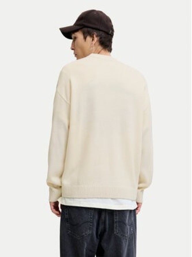 Jack & Jones Sweter Urban 12278942 Écru Relaxed Fit