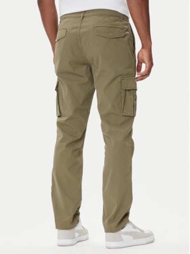 Aeronautica Militare Spodnie materiałowe 252PA1329UCT0244 Zielony Regular Fit