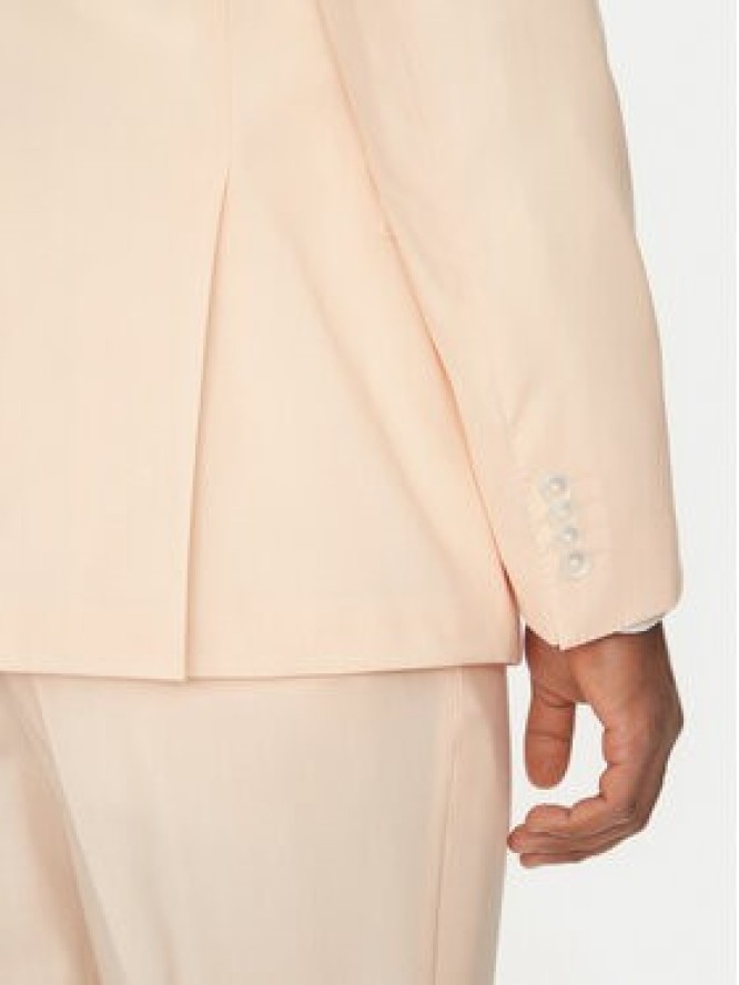 BOSS Garnitur H-Huge 50540759 Pomarańczowy Slim Fit