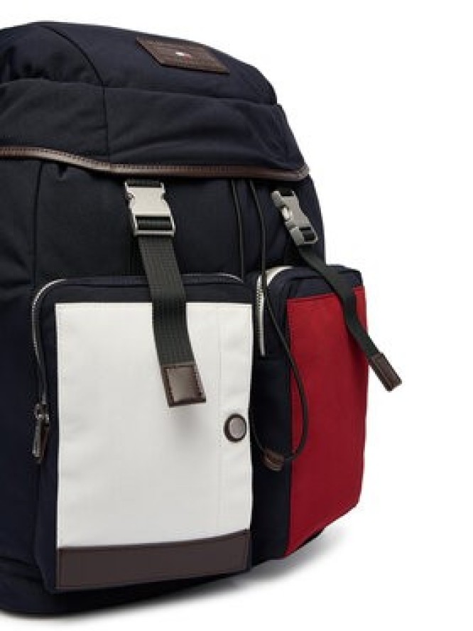 Tommy Hilfiger Plecak Th Casual Flag Backpack AM0AM14143 Granatowy