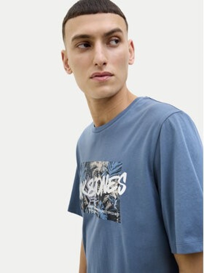 Jack & Jones T-Shirt Hawaii 12269324 Niebieski Standard Fit