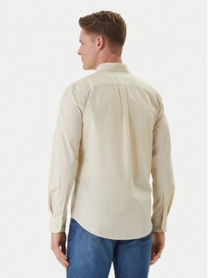 Tommy Hilfiger Koszula Flex MW0MW37550 Écru Regular Fit