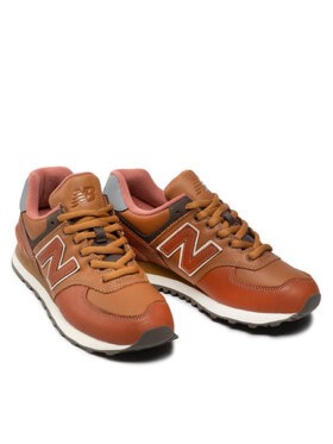 New Balance Sneakersy ML574OMA Brązowy