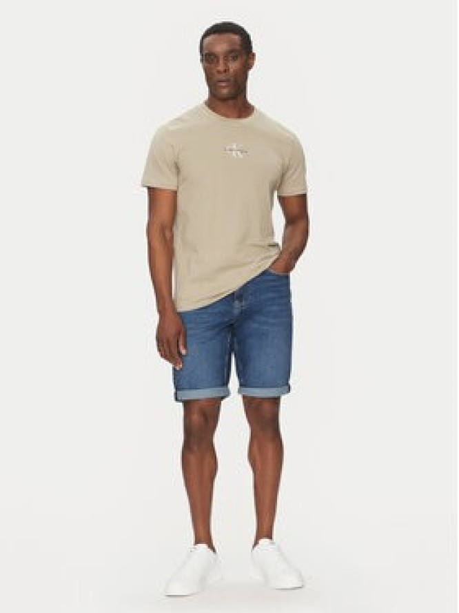 Calvin Klein Jeans Szorty jeansowe J30J327184 Niebieski Slim Fit