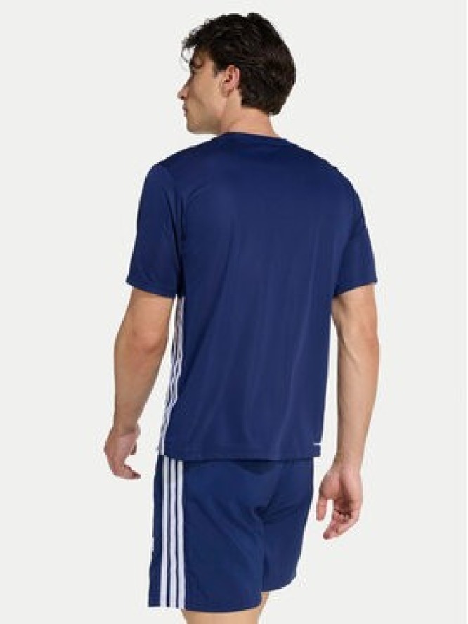 adidas Koszulka techniczna Workout Essentials Base 3-Stripes KD0701 Granatowy Regular Fit