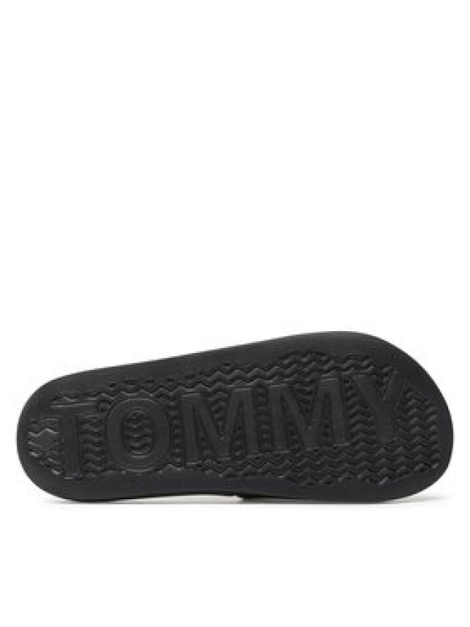 Tommy Jeans Klapki Pool Slide Ess EM0EM01191 Czarny