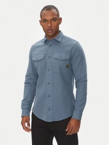 G-Star Raw Koszula Marine D24963-D454 Niebieski Slim Fit