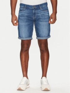 Guess Szorty jeansowe M5GD01 D5MZ2 Niebieski Regular Fit