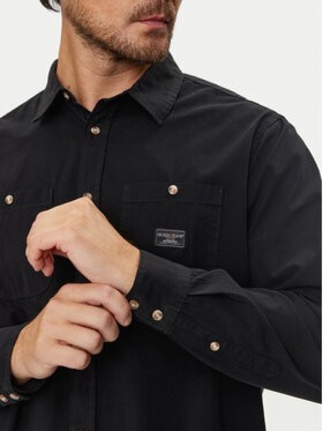 Guess Jeans Koszula M4YH37 WGCF1 Czarny Regular Fit